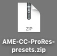 adobe presets icon