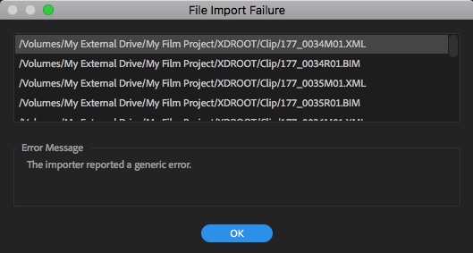 xd root import error