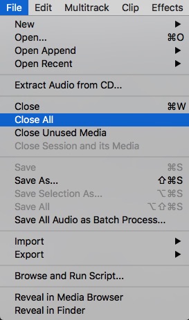 adobe audition sample rates do not match